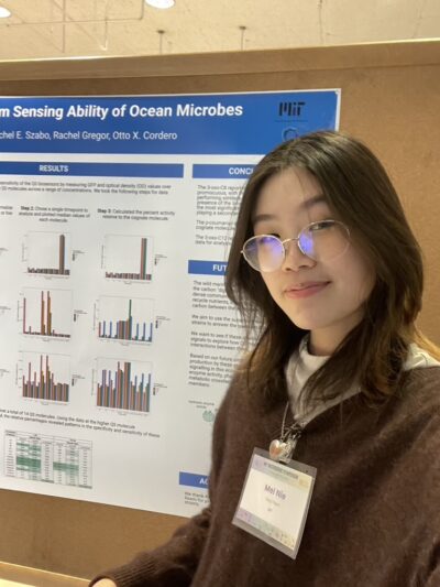 selfie of me at microbiome symposium