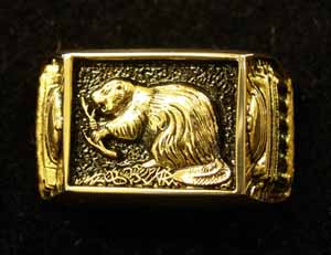 brass rat 1983 ring