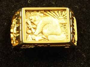 brass rat 2000 ring