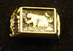 brass rat 1998 ring